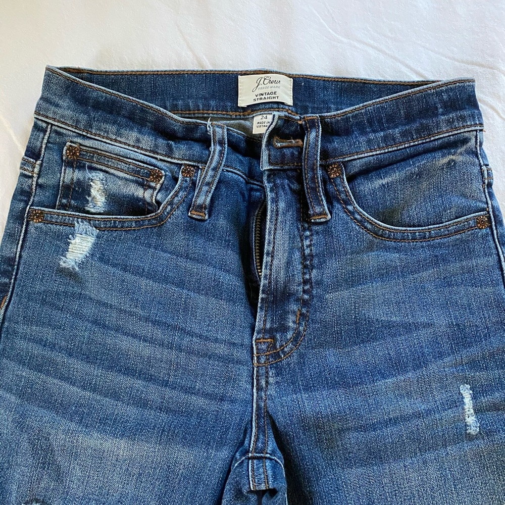 JCrew vintage straight leg jeans